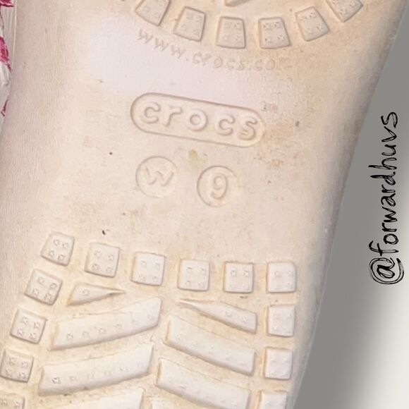 Crocs Kadee II Seasonal Graphic Flip – Flamingo/Barely Pink – Size 9 - Picture 6 of 8